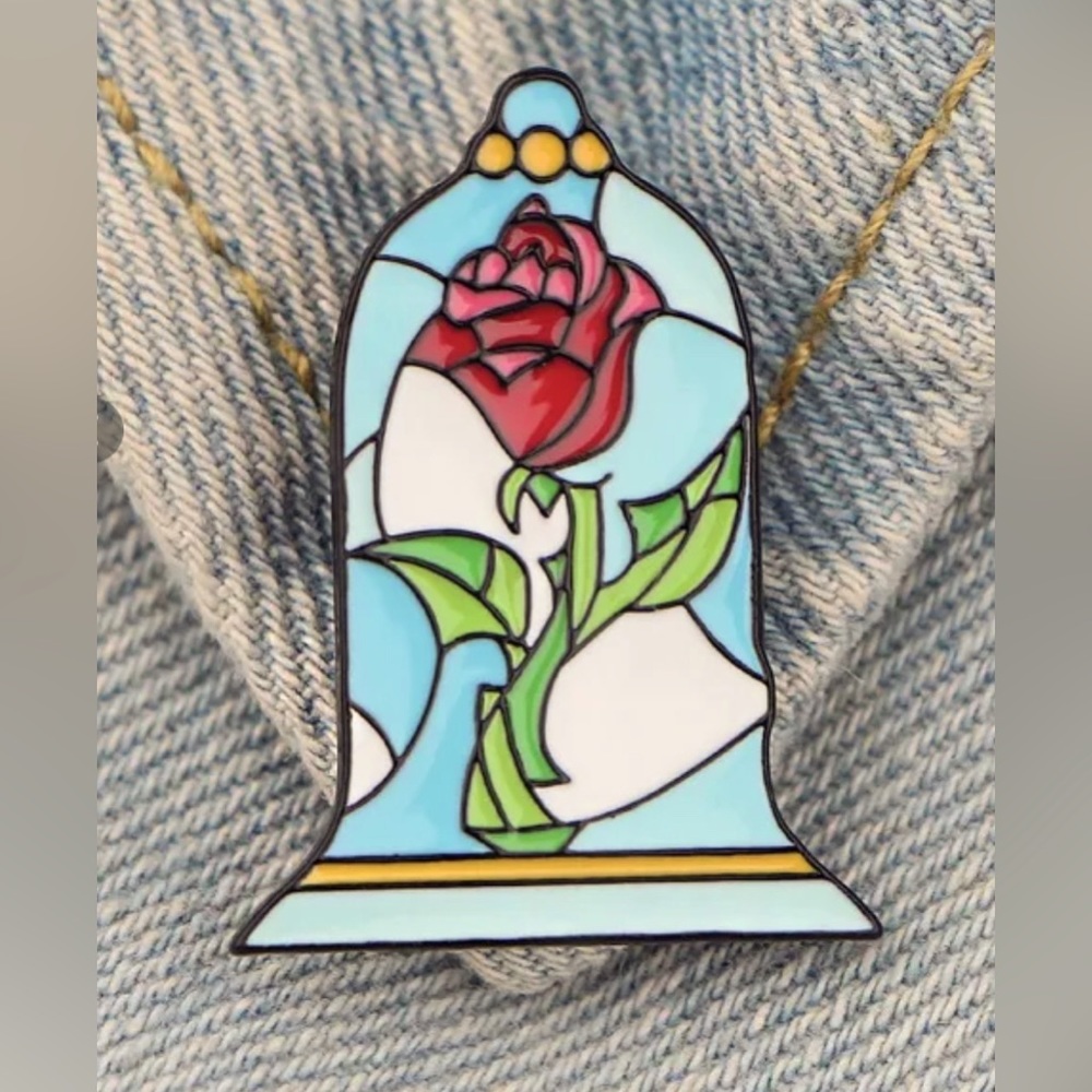 Beauty and the Beast Pin